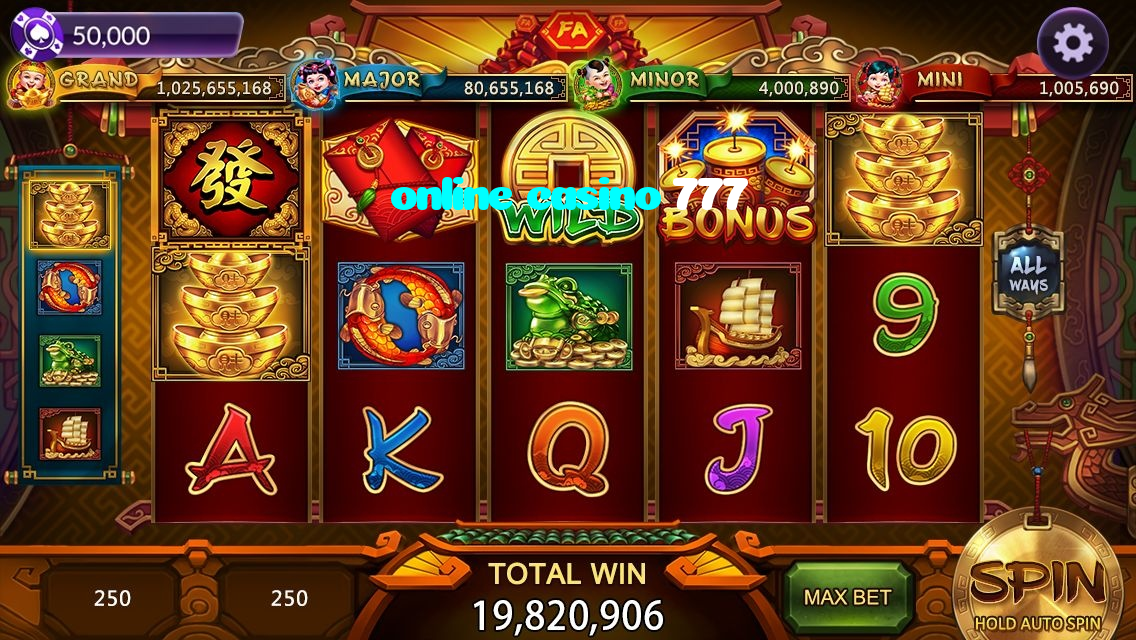 online casino 777 casino presented on mobile device in Pakistan with slots and live games